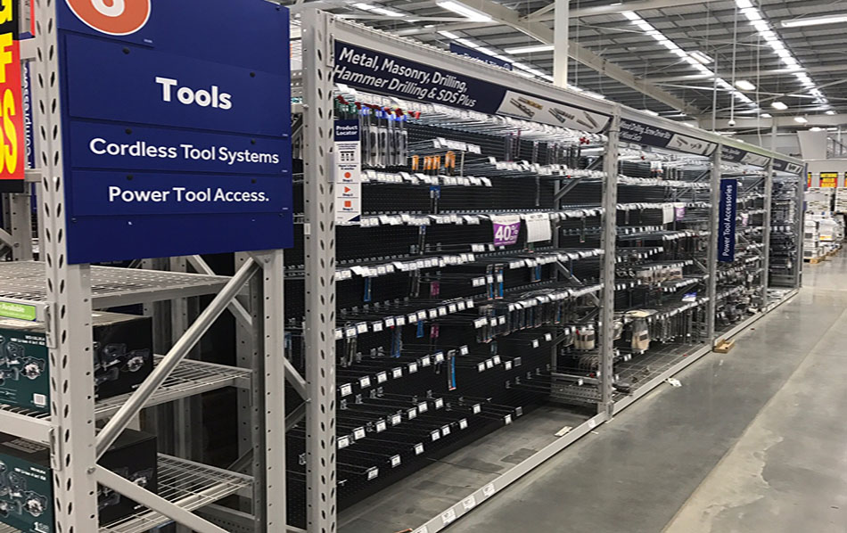 cordless tool systems rackmate shelving